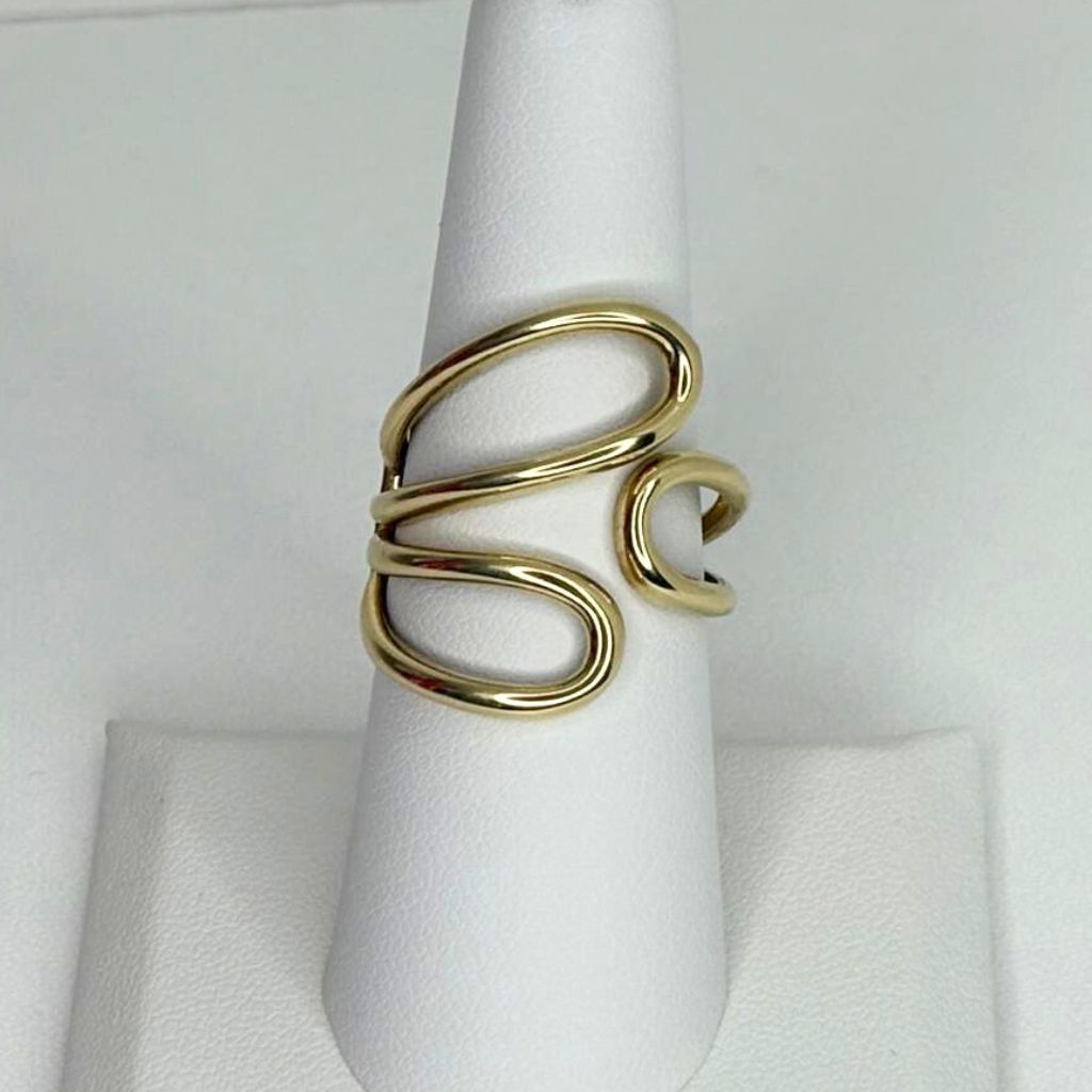 Anillo de Oro 10K Enredadera - Imagen 4