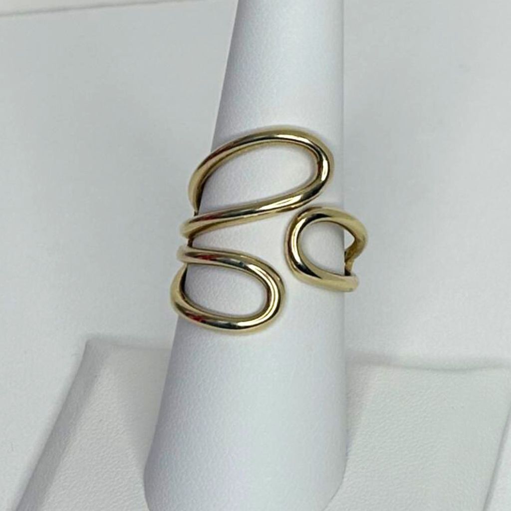 Anillo de Oro 10K Enredadera - Imagen 3