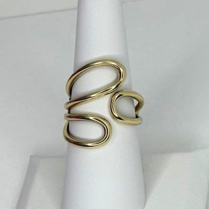 Anillo de Oro 10K Enredadera