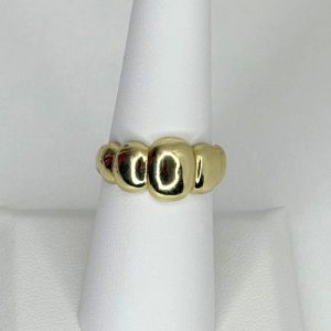 Anillo de Oro 10K Visión del Futuro