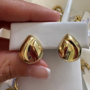 aretes omegas 10kt