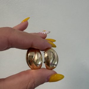 aretes estilo omegas 10kt