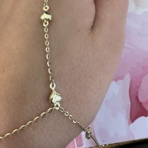 pulcera c lon en oro de 10kt